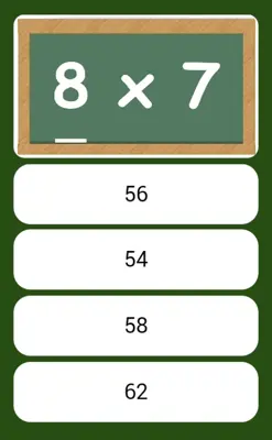 Multiplications table android App screenshot 3